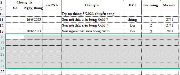 Instruccions per amagar files i columnes a Excel