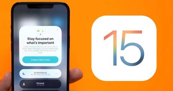 Jak opravit chybu Focus na iOS 15 nefunguje