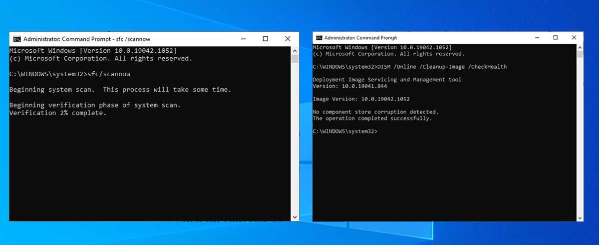 A Bad System Config Info hiba elhárítása Windows 10 rendszeren