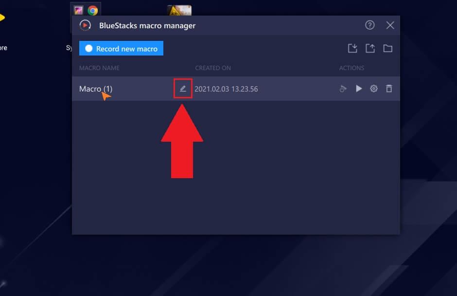 Com utilitzar el gestor de macros a BlueStacks 5