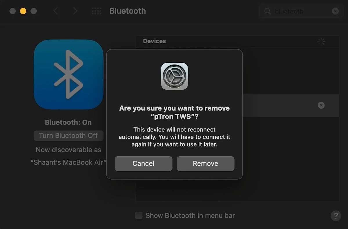 Instruccions per solucionar errors de Bluetooth al Mac