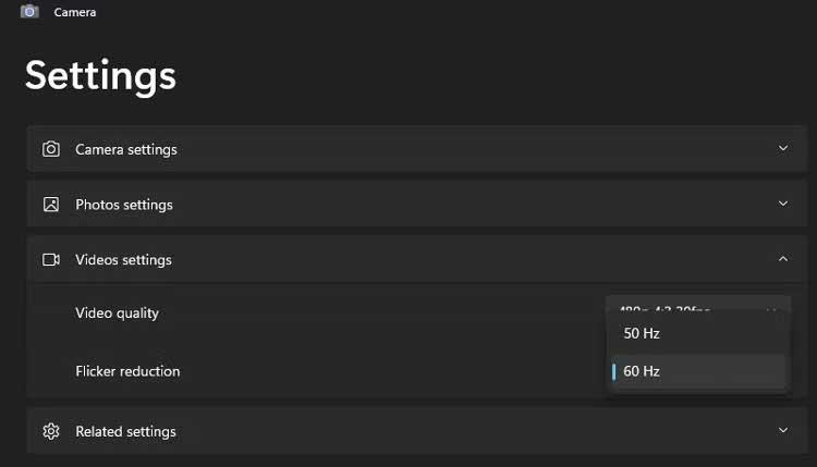 Как да коригирате трептенето на уеб камерата в Windows 11