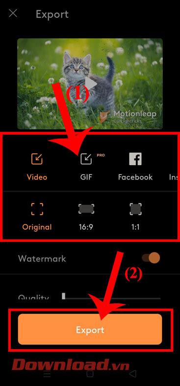 Instruktioner för att göra animerade bilder med försvinnande effekter på din telefon