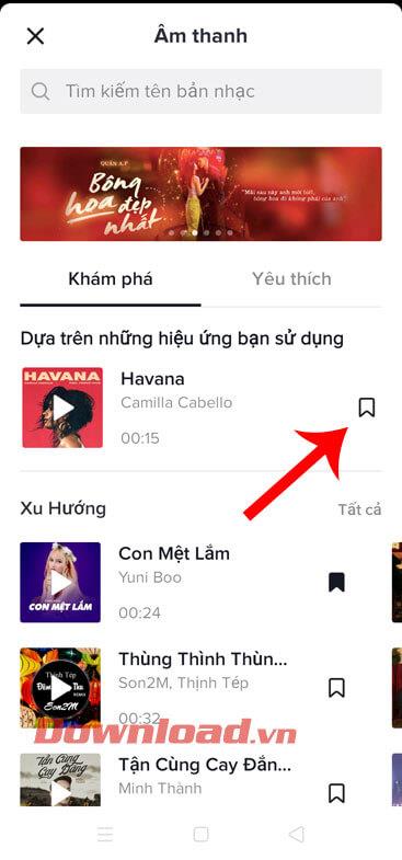 Instruksjoner for å lage musikkvideoer på TikTok