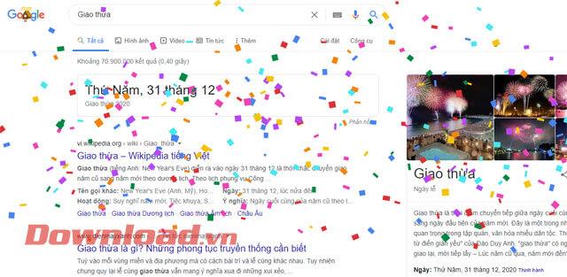 Upute za pokretanje Happy New Year vatrometa na Googleu