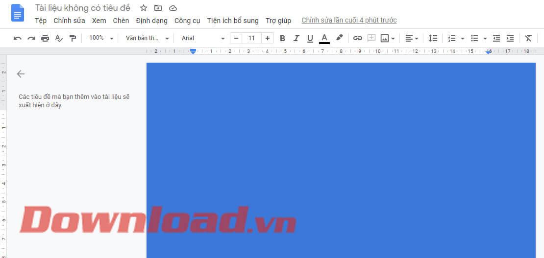 Instruccions per canviar el color de fons de la pàgina a Google Docs