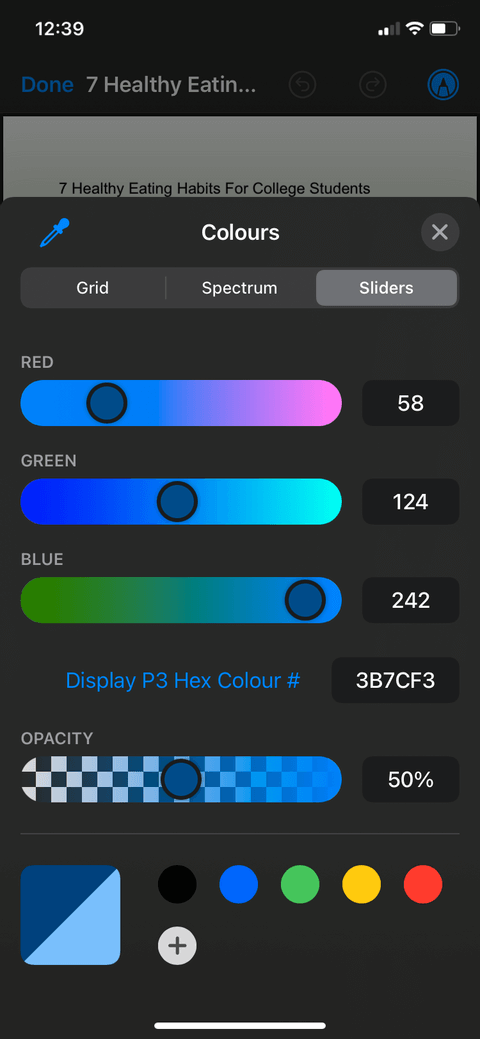 PDF-fájlok szerkesztése iPhone-on a Fájlok alkalmazással