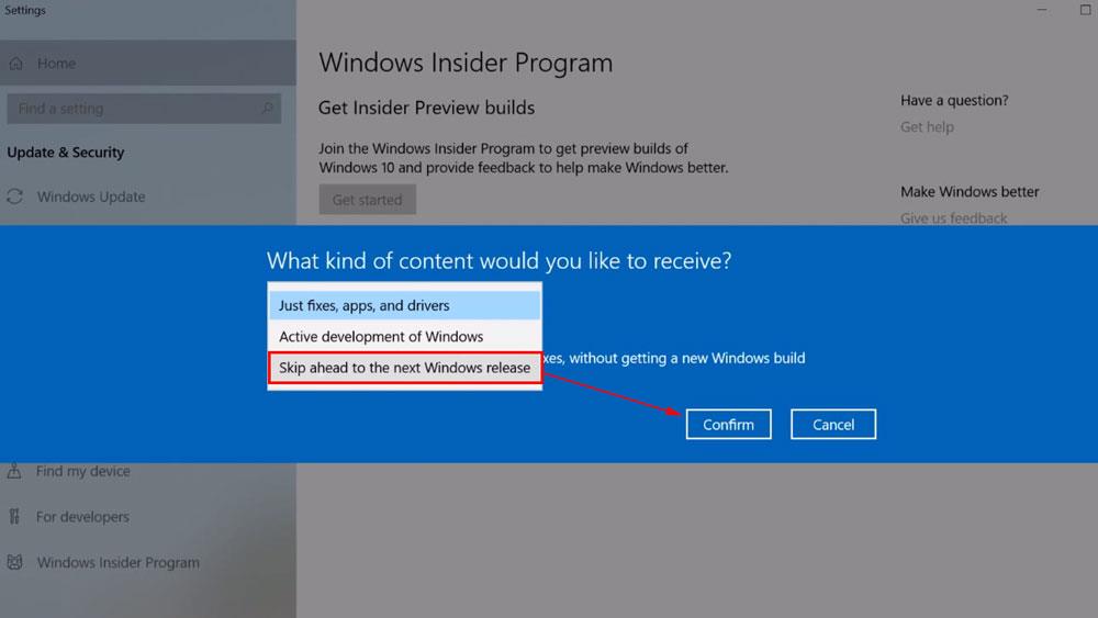 Útmutató a Windows 11 korai próbaverziójának Windows Insideren keresztüli letöltéséhez