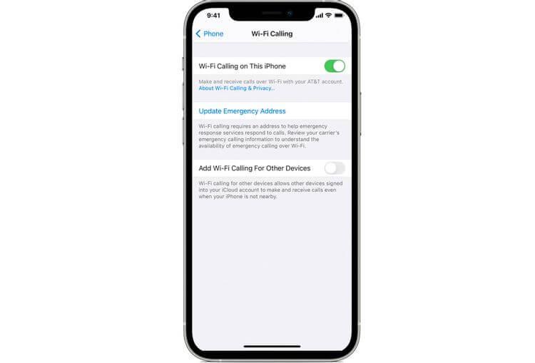 Què és una trucada WiFi a l'iPhone?