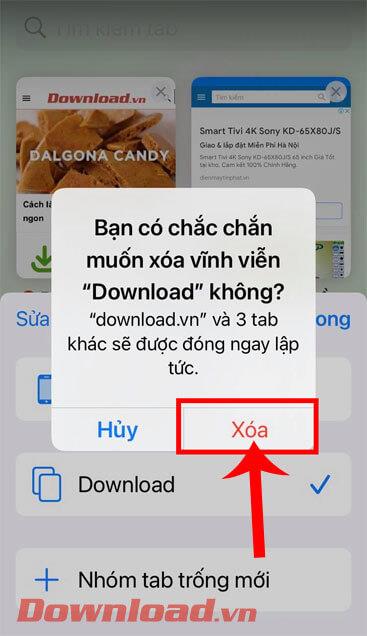 Navodila za ustvarjanje skupin Safari Tab v sistemu iOS 15