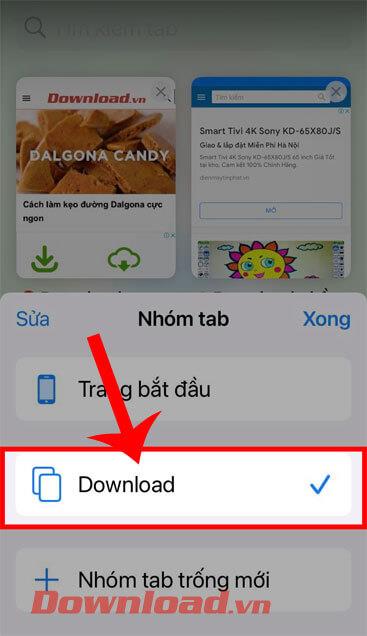 Instruktioner för att skapa Safari Tab-grupper på iOS 15