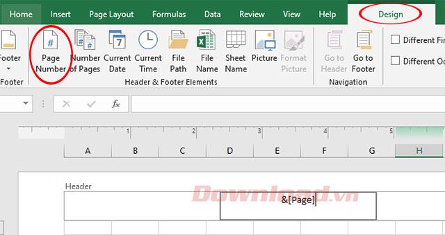 Sådan nummereres sider uden at starte fra 1 i Excel