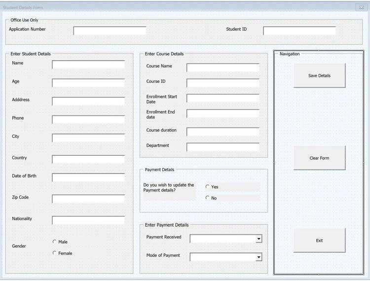 Sådan opretter du en automatisk dataindtastningsformular i Excel VBA