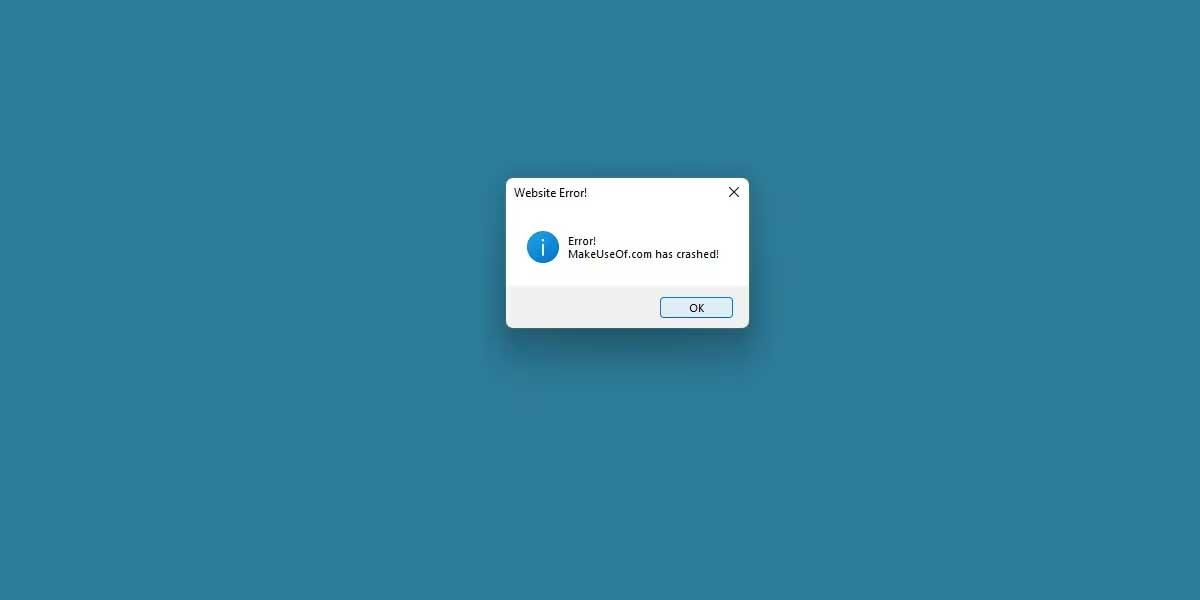 Com crear missatges d'error falsos a Windows