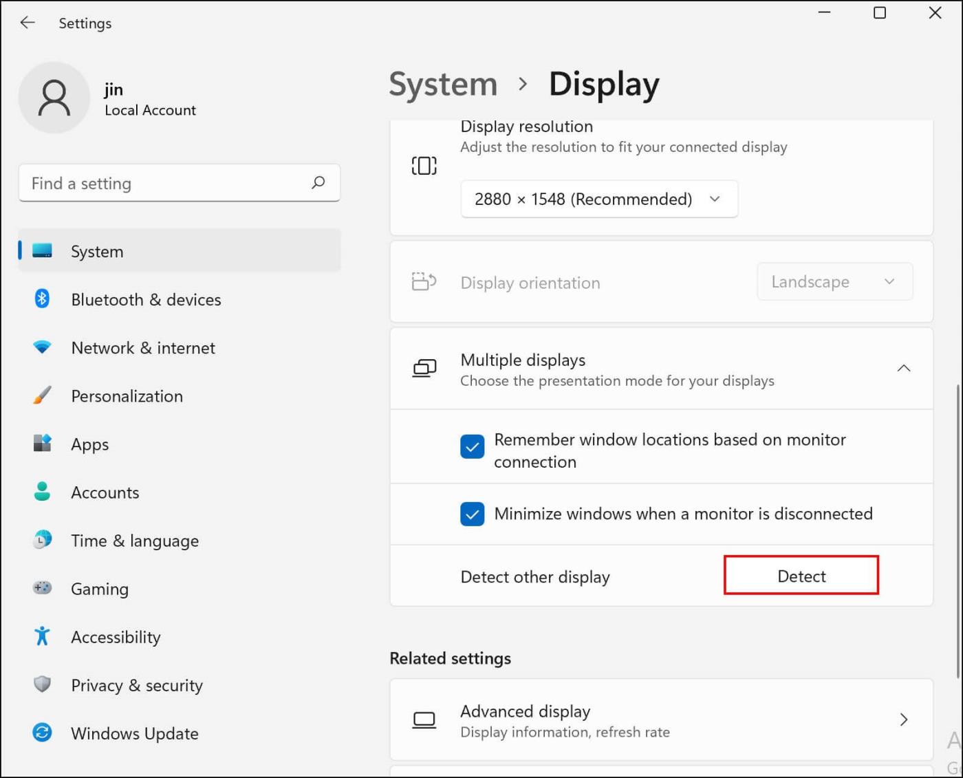 Com utilitzar diversos monitors a Windows 11