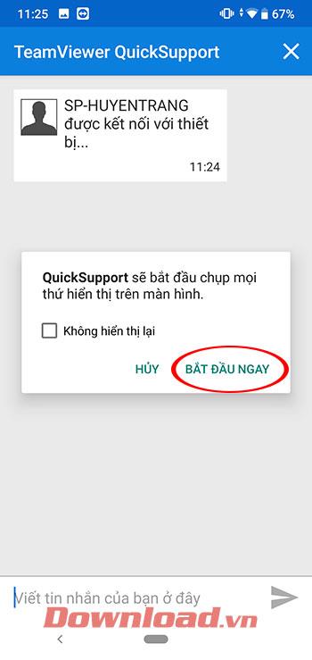 Hvernig á að deila símaskjánum í gegnum TeamViewer