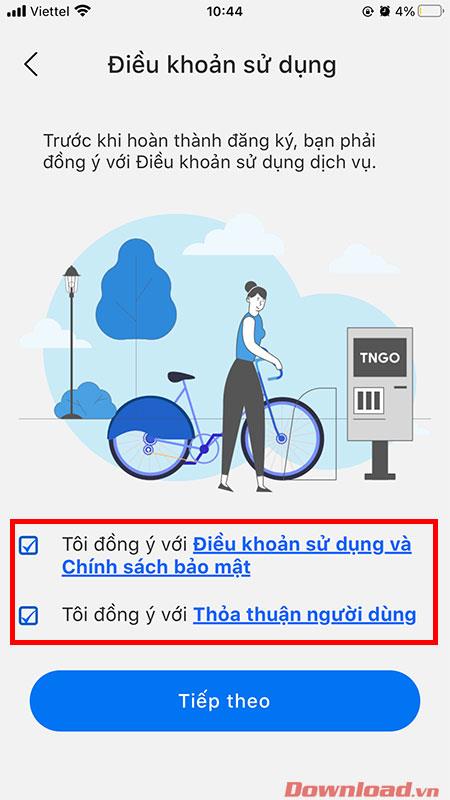 Instruktioner för att hyra allmänna cyklar på din telefon är extremt enkla