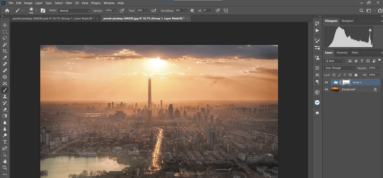 3 maneres d'editar postes de sol a Photoshop