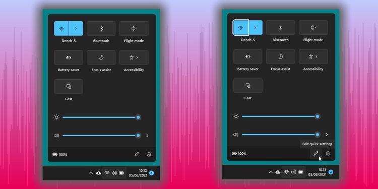 Windows 11: Πώς να χρησιμοποιήσετε και να προσαρμόσετε το μενού Γρήγορες ρυθμίσεις