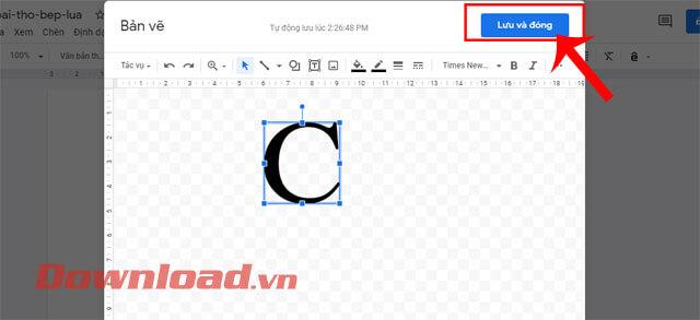 Instruktioner för att skriva den första stora bokstaven på Google Docs