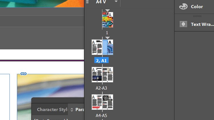 Kā pievienot lappušu numurus programmā Adobe InDesign