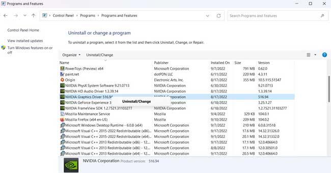 Kako odstraniti gonilnike v sistemu Windows 11