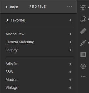 Ako používať ovládacie prvky a predvoľby úprav v aplikácii Adobe Lightroom