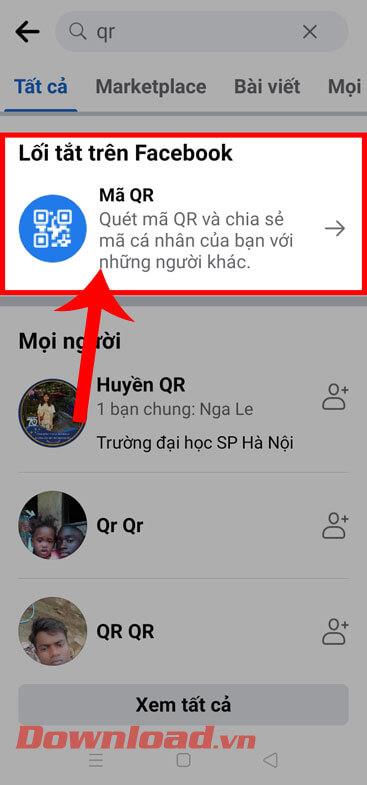 Ohjeet Facebook-ystävien hankkimiseen QR-koodien avulla