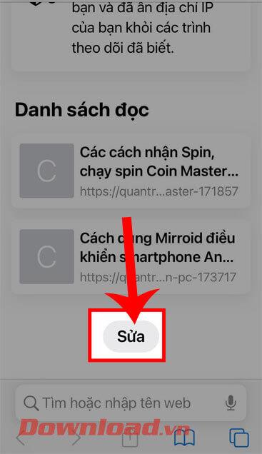 Navodila za nastavitev ozadja za Safari na iOS 15