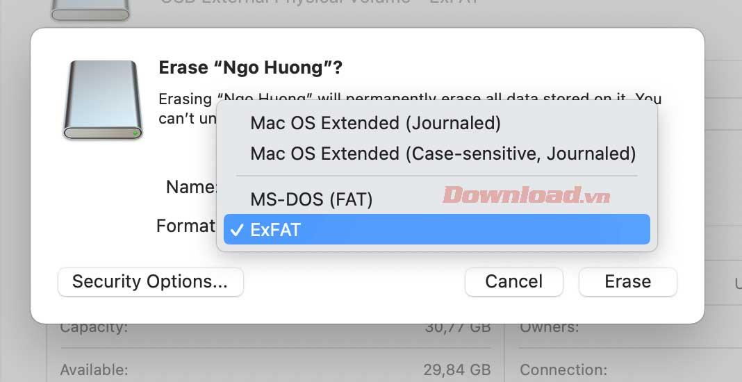 Як перенести файли з Mac на USB-накопичувач тощо