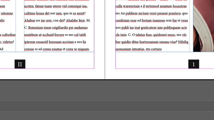 Kako dodati številke strani v Adobe InDesign