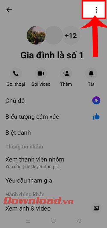 Pokyny pro změnu názvu chatovací skupiny Facebook Messenger