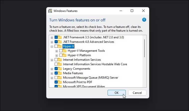 Slik deaktiverer eller fjerner du Hyper-V i Windows 11