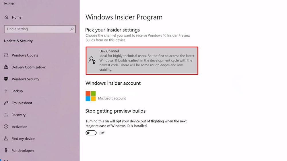 Instruccions per descarregar una prova inicial de Windows 11 mitjançant Windows Insiders