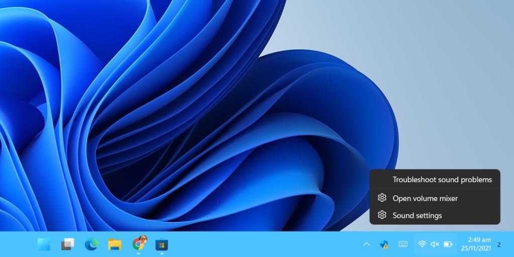 Slik åpner du volummikseren på Windows 11