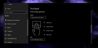 Váltás a virtuális asztalok között kézmozdulatokkal Windows 10 rendszeren