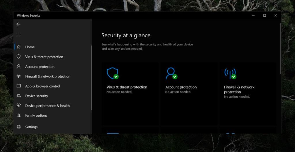 A Windows Defender bekapcsolása Windows 10 rendszeren