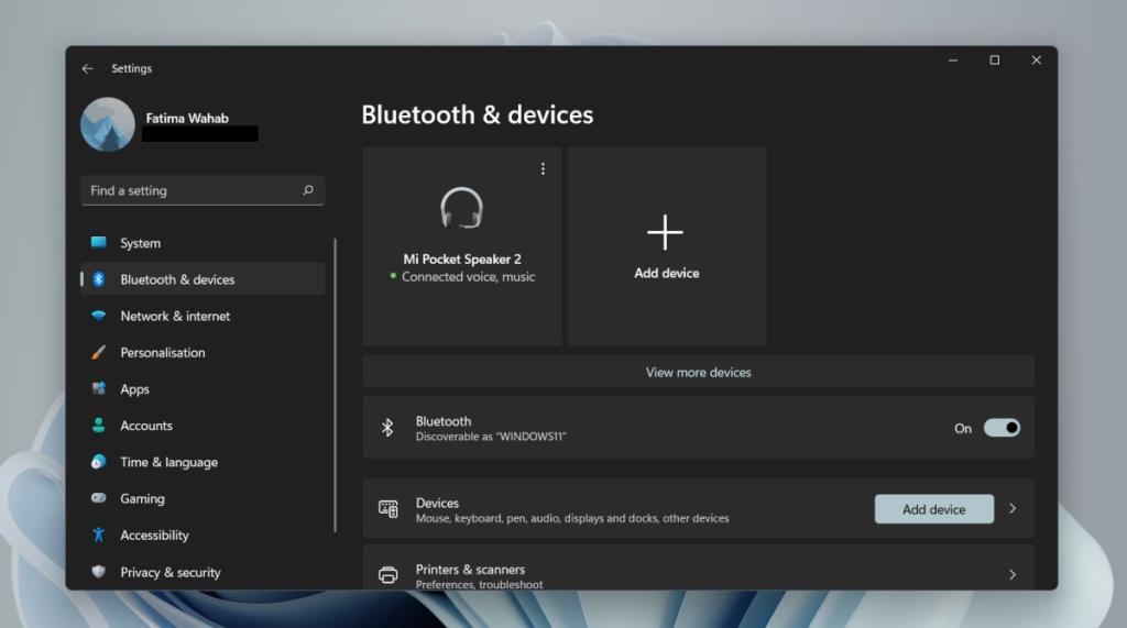 Як перейменувати пристрій Bluetooth у Windows 11