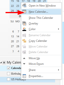 Kas lisada Outlook 2019-sse, 365-sse ja 2016-sse uued äri- / isiklikud / jagatud kalendrid?