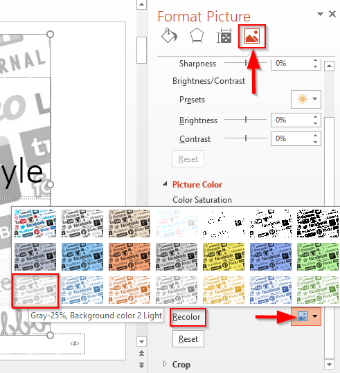 Kaip įterpti vandens ženklus „Office 2016“ / „2019“ „Excel“ skaičiuoklėse ir „PowerPoint“ pristatymuose?