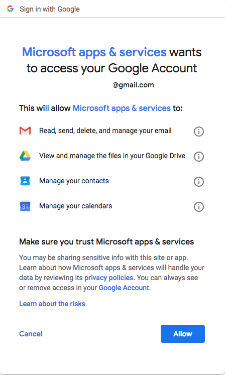 Kako dodati Google e-poštu u Outlook 2016 i 2019 na MAC OS-u?