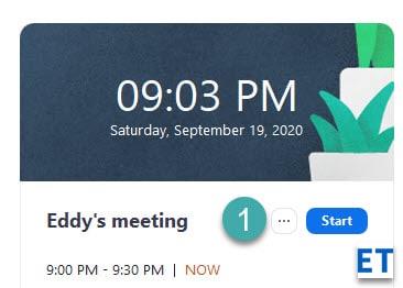Kako promijeniti temu i vrijeme Zoom sastanka?