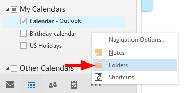 Lisätäänkö uusi yritys-/henkilökohtainen/jaettu kalenteri Outlook 2019:ään, 365:een ja 2016:een?