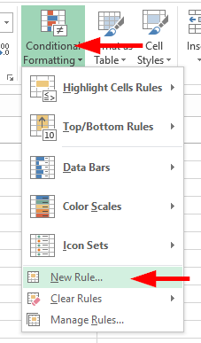 Jak automaticky zvýraznit alternativní řádky nebo sloupce v Excelu 2016?