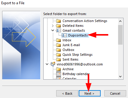 Kuinka yhdistää ja poistaa päällekkäisiä yhteyshenkilöitä Outlook 365:ssä?