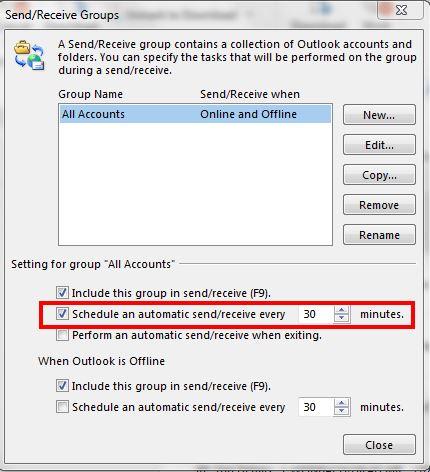 Kako osvježiti svoju Outlook pristiglu poštu kada se ne ažurira automatski?