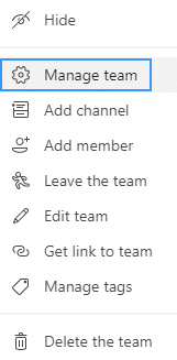 Microsoft Teams: Kan ikke endre standardbildet mitt for team og kanal.