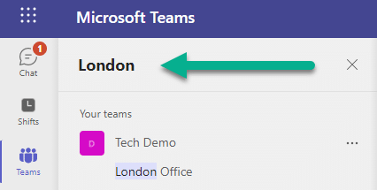 Jak hledat a najít složky Microsoft Teams?
