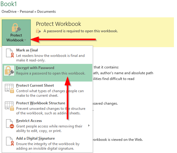 Sådan fjerner du adgangskodebeskyttelse fra Excel 365 / 2016 / 2019 projektmapper?