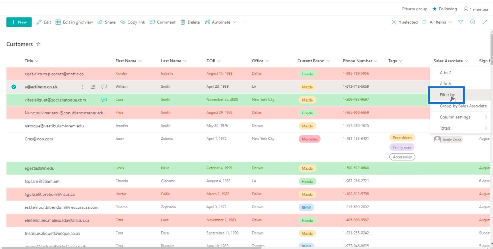 SharePoint List Alerts Setup